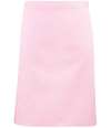 PR151 Colours Mid Length Apron Pink colour image